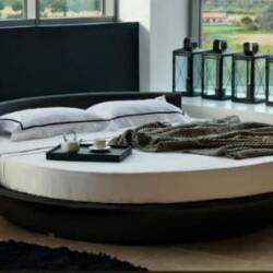 LOVEBOAT ROUND BED BY DOM EDIZIONI